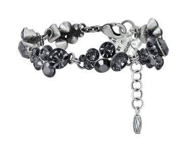 Schwarz - Petit Glamour - Armband von Konplott